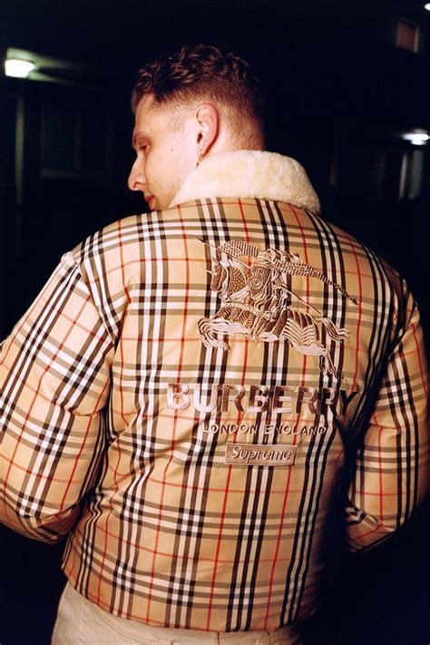 drop supreme burberry|supreme x Burberry spring 2022.